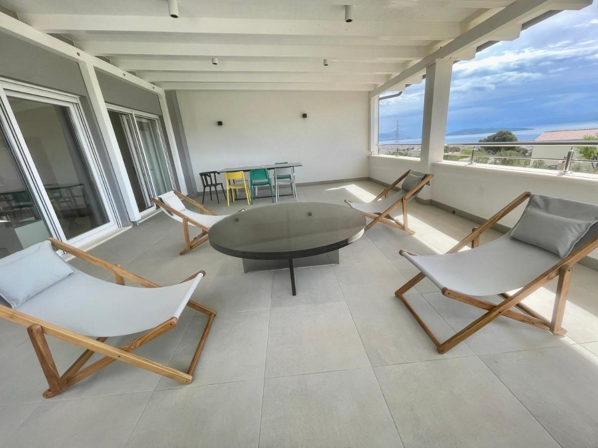Villa Mila Kastela Кастель-Нови Экстерьер фото