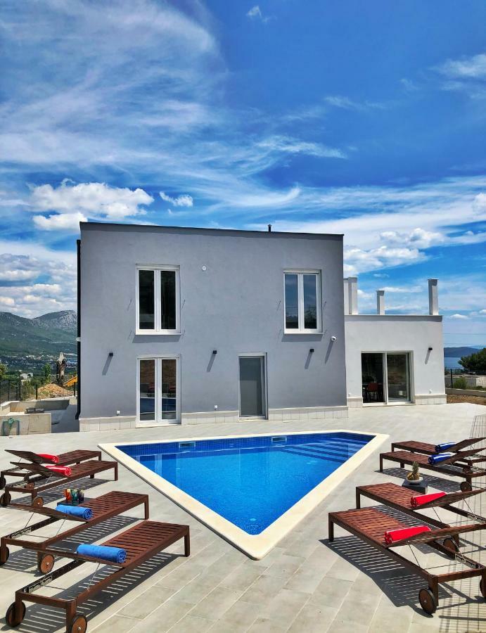 Villa Mila Kastela Кастель-Нови Экстерьер фото